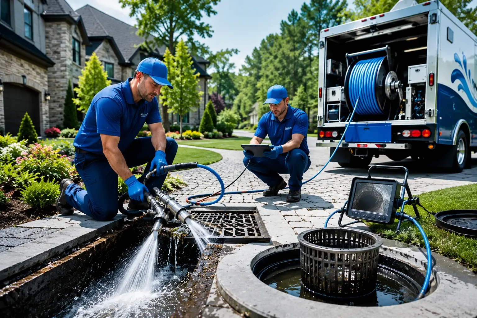 Local outdoor drain cleaning professionals in New Boston, NH